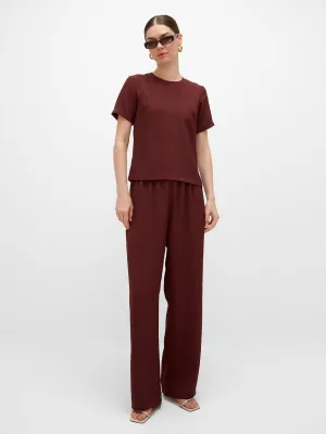 Rabea Top - Burgundy