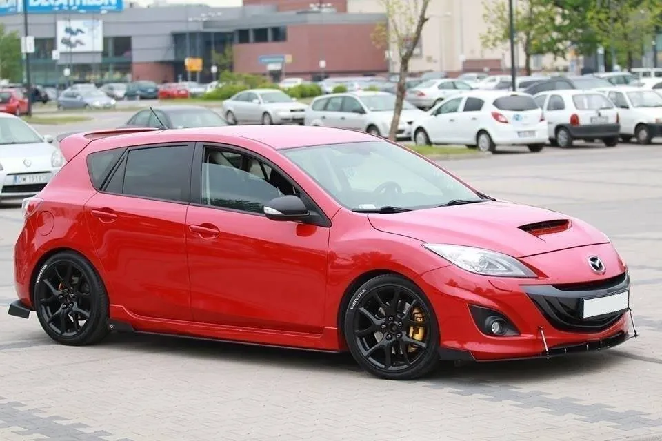 RACING SIDE SKIRTS DIFFUSERS MAZDA 3 MK2 MPS