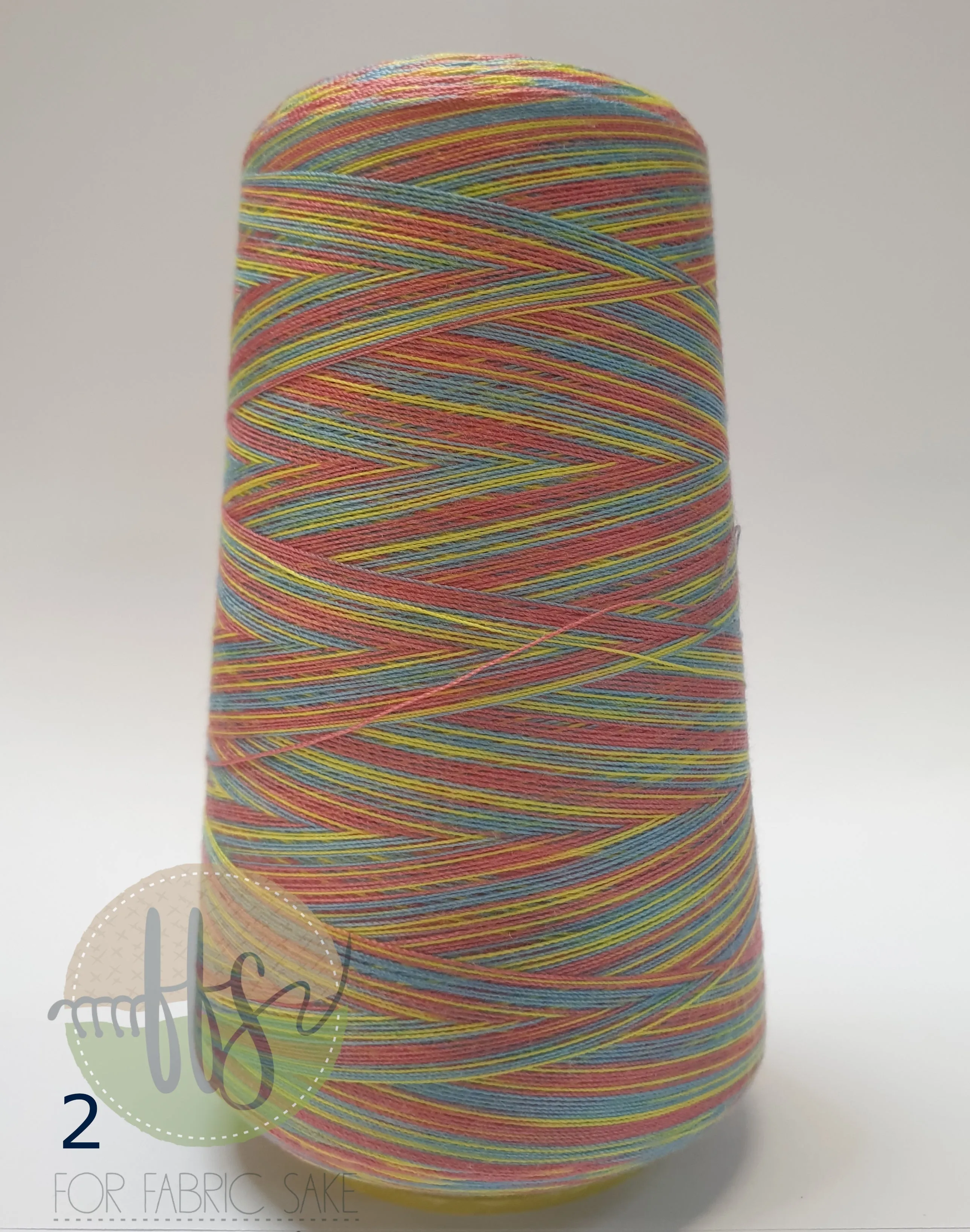 Rainbow Overlocking Thread - NO 2- 3000 yards /2740 meters