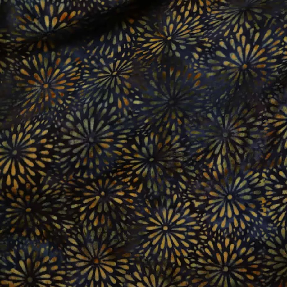 Rayon Batik - Flora Pearls