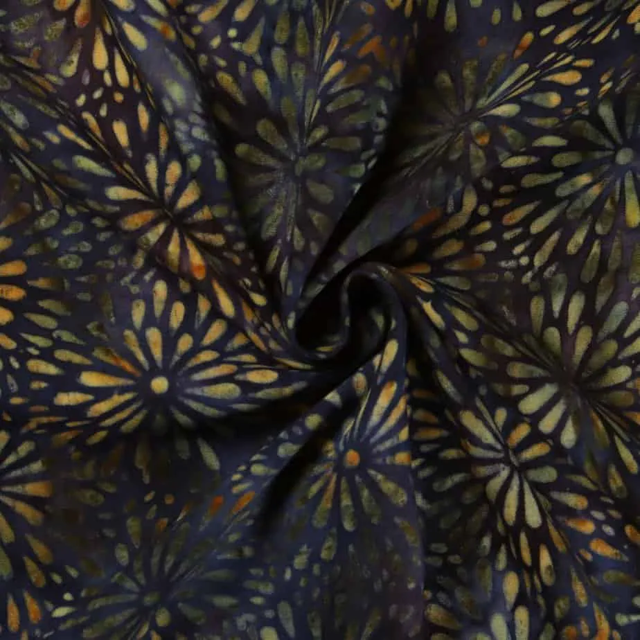 Rayon Batik - Flora Pearls