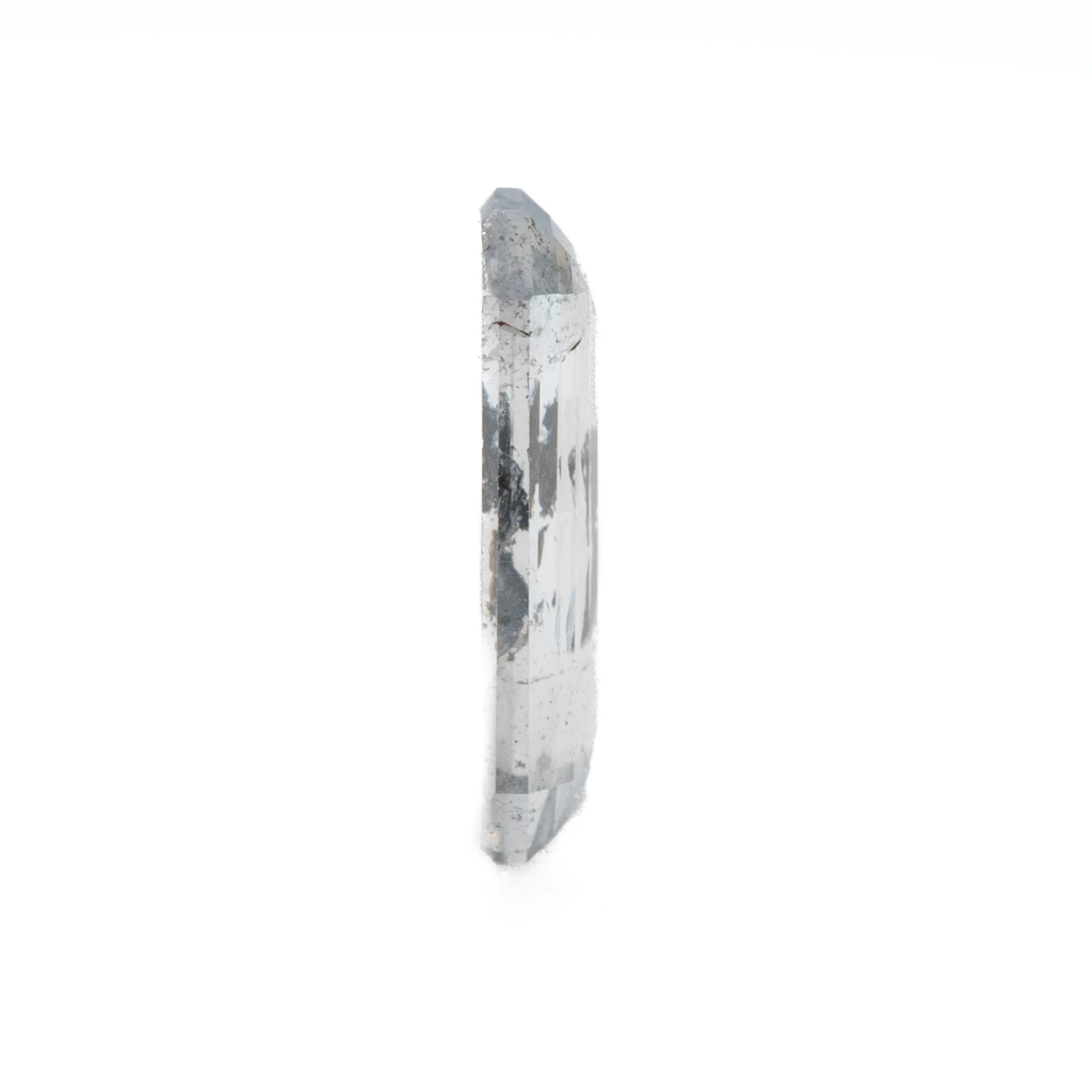Rectangular Rose Cut Salt   Pepper Diamond | 0.62ct