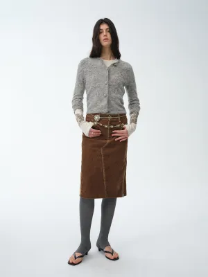 Retro Denim Skirt