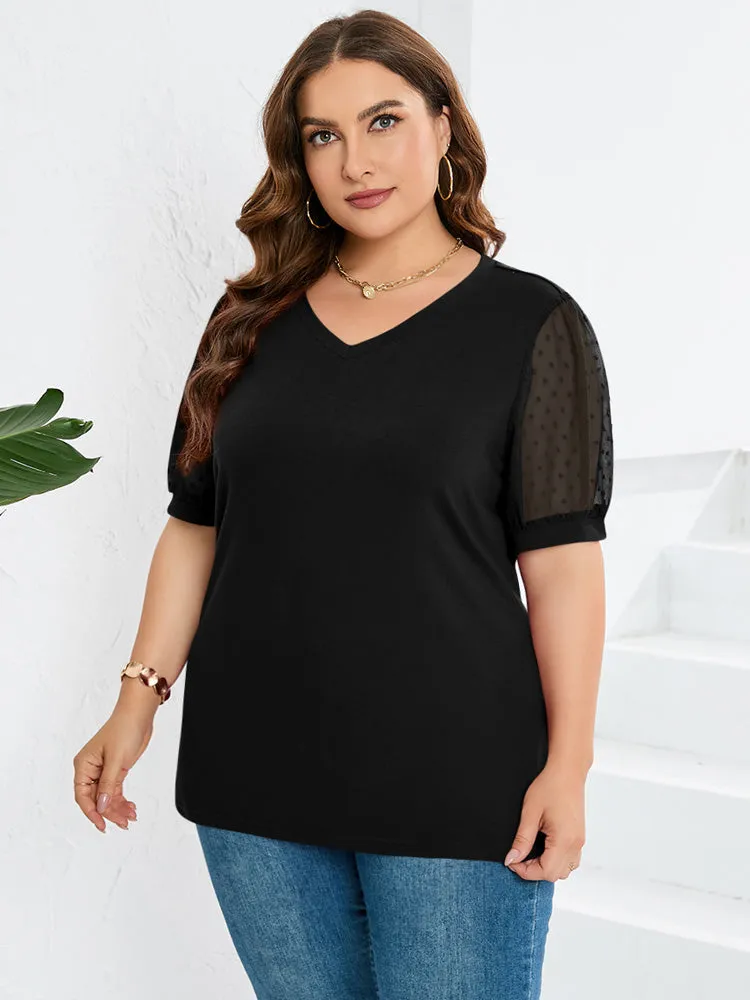 Rhianna - Elegant Puff Sleeve Blouse
