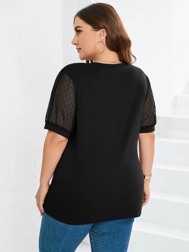 Rhianna - Elegant Puff Sleeve Blouse