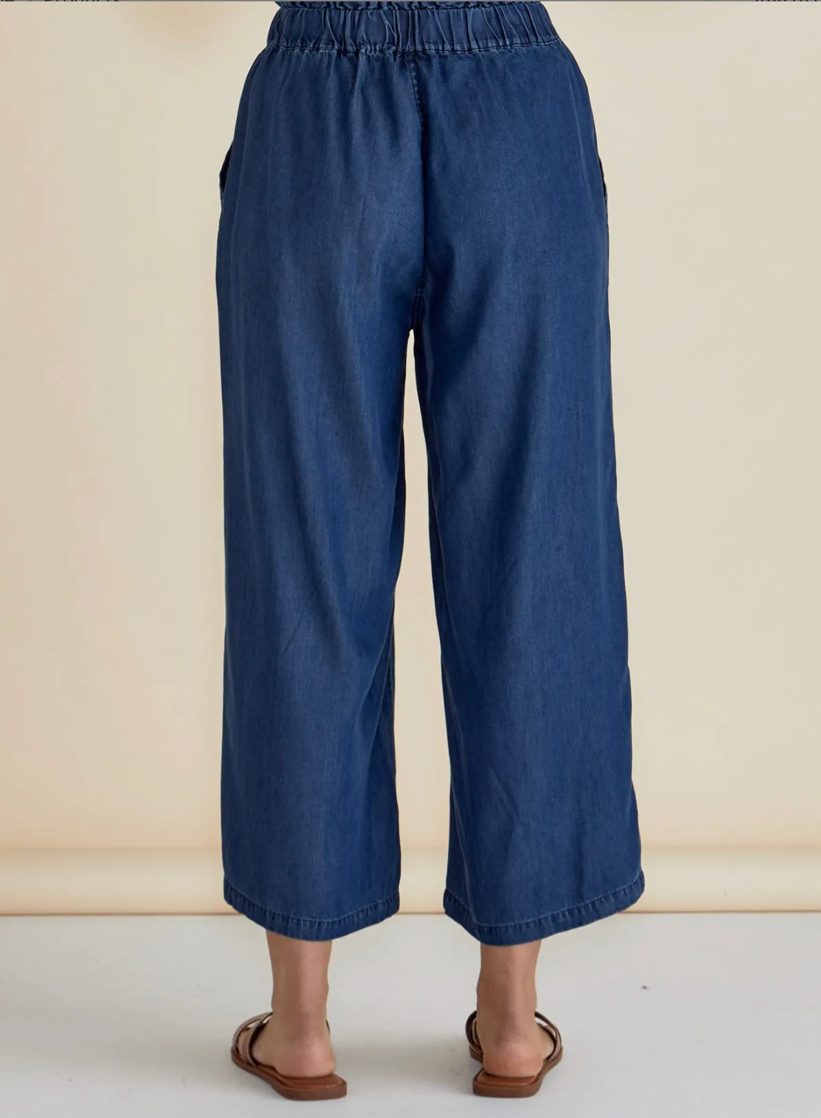 Rio Indigo Lyocell Relaxed Fit Pant