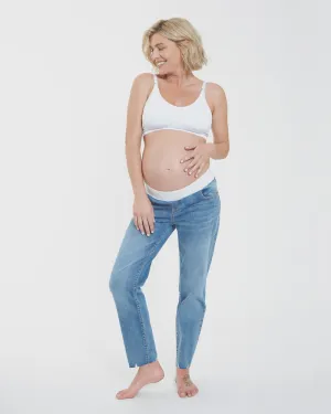 Ripe Maternity Jamie Raw Edge Jean