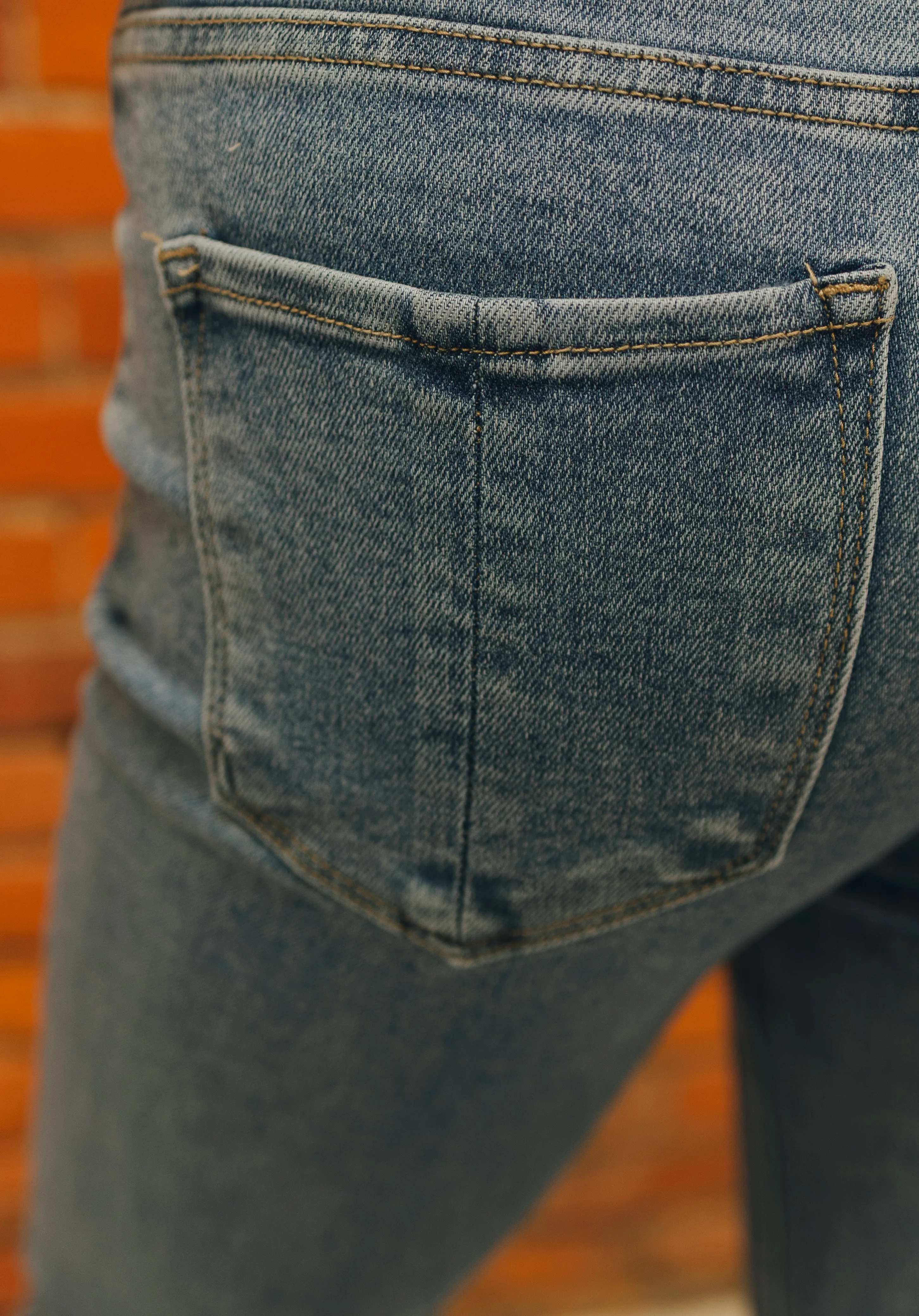 Risen HIgh Rise Clean Flare Jeans