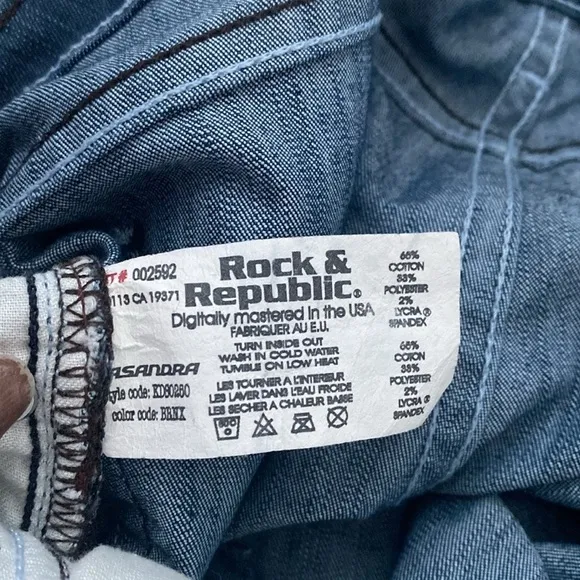 Rock and Republic Kasandra Boot Cut Jeans