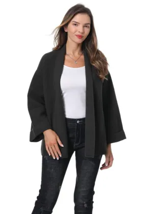 Roffe Cardigan with cuffed sleeves