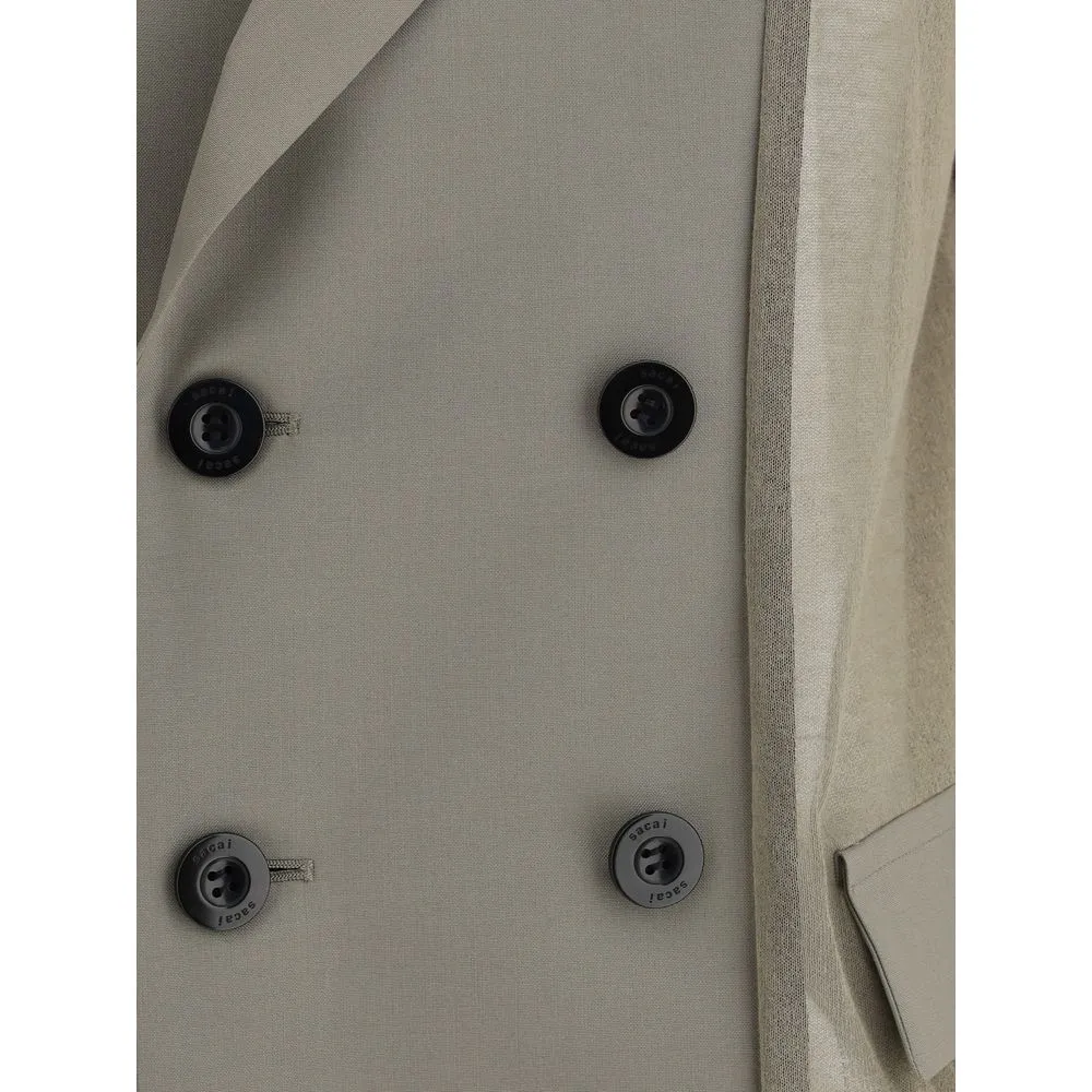 Sacai Semi-transparent  Blazer Jacket