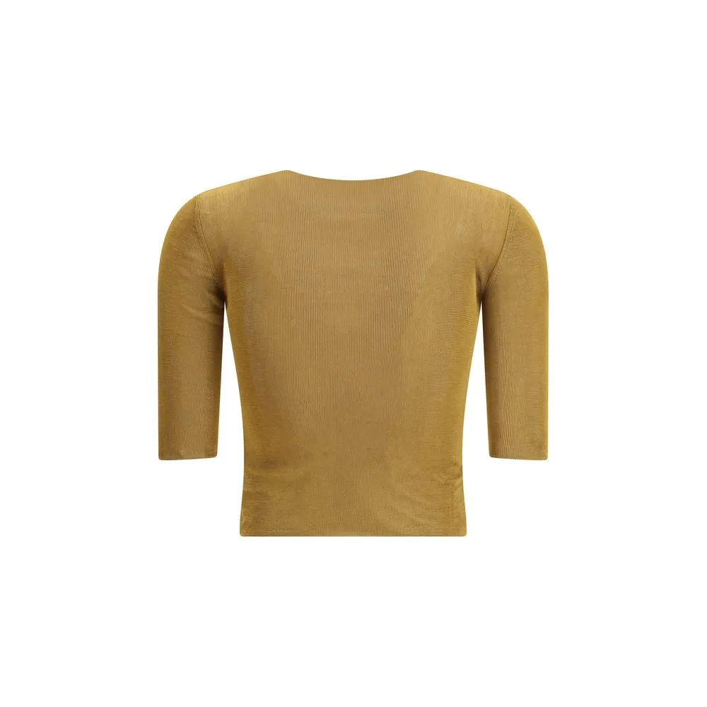 Saint Laurent Short Sleeved Top