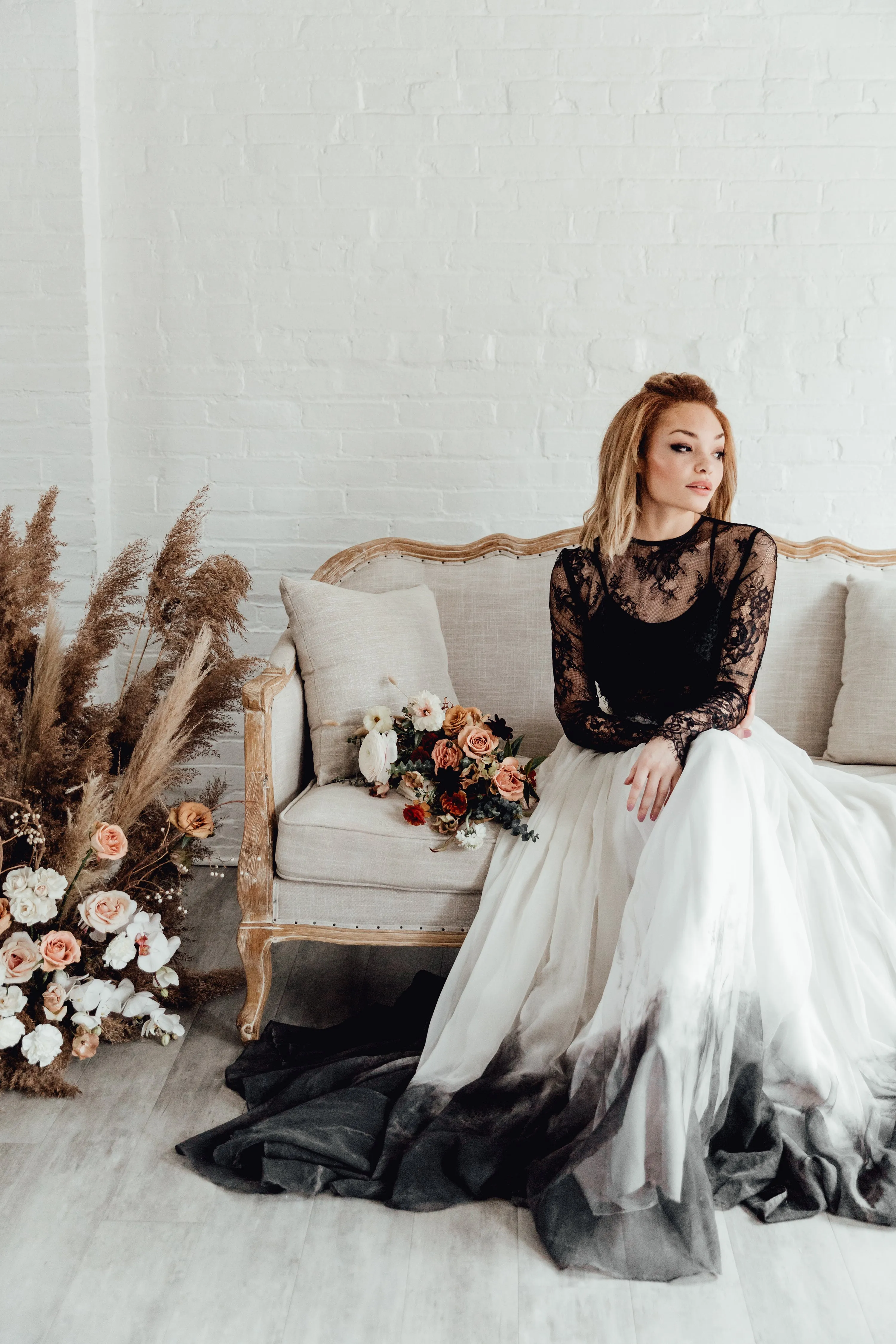 SAMPLE SALE: Cordelia Skirt in Caviar