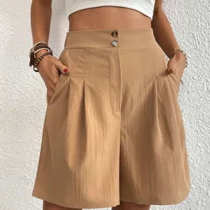Sarina - Double-breasted shorts