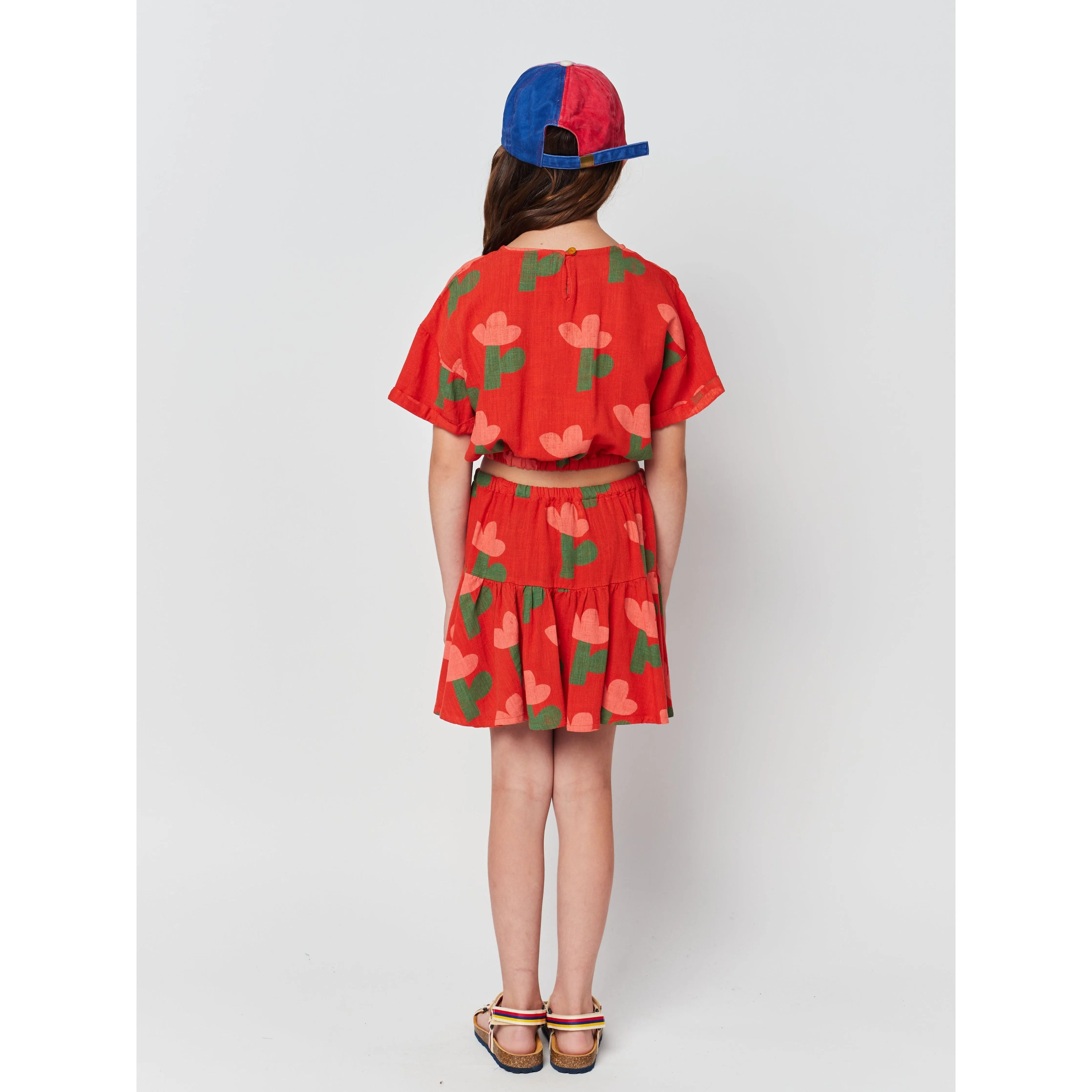 Sea Flower All Over Woven Skirt