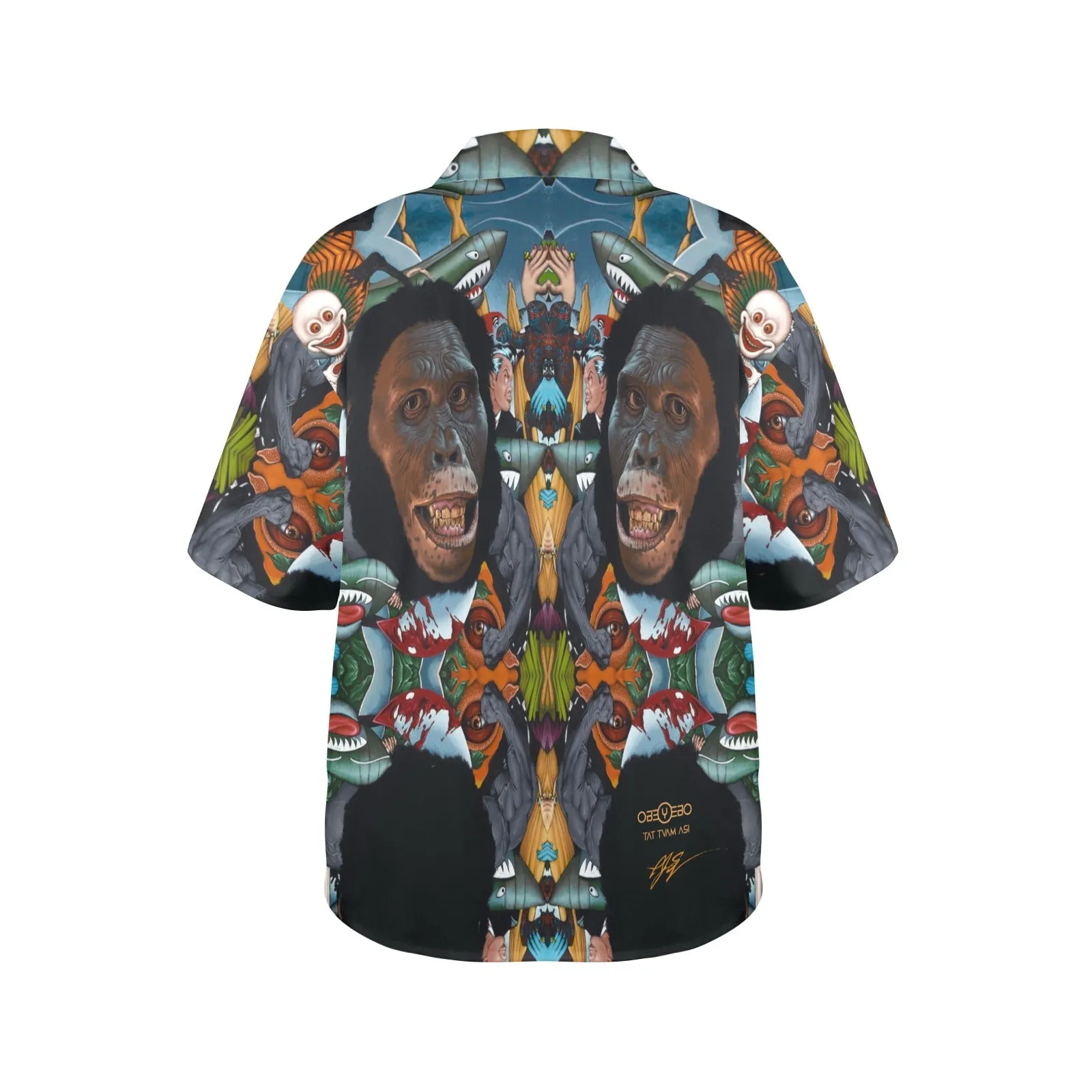 Selfie Women's Hawaiian Shirt