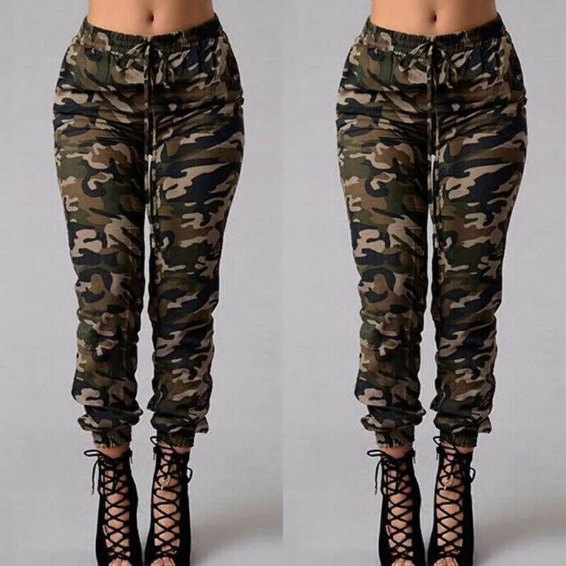 Serafina Pants - Comfortable camouflage pants for women - casual and fashionable