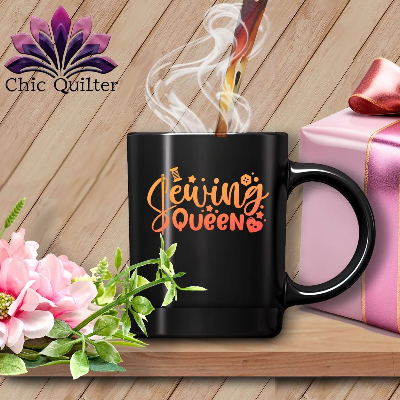 Sewing Queen ~ Large Mug