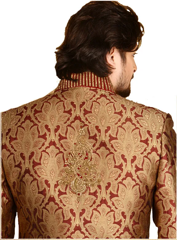Sherwani (Custom Tailored) - (D.No.-1036)