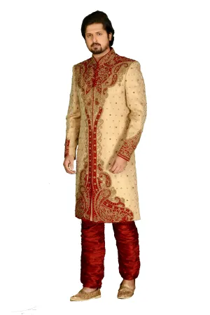 Sherwani (Custom Tailored) - (D.No.-1087)