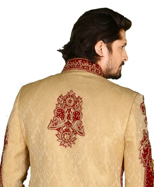 Sherwani (Custom Tailored) - (D.No.-1190)