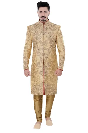 Sherwani (Custom Tailored) - (D.No.-1215)