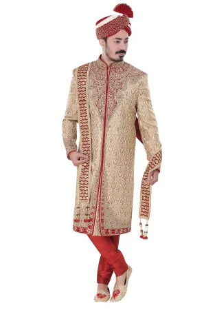 Sherwani (Custom Tailored) - (D.No.-1239)