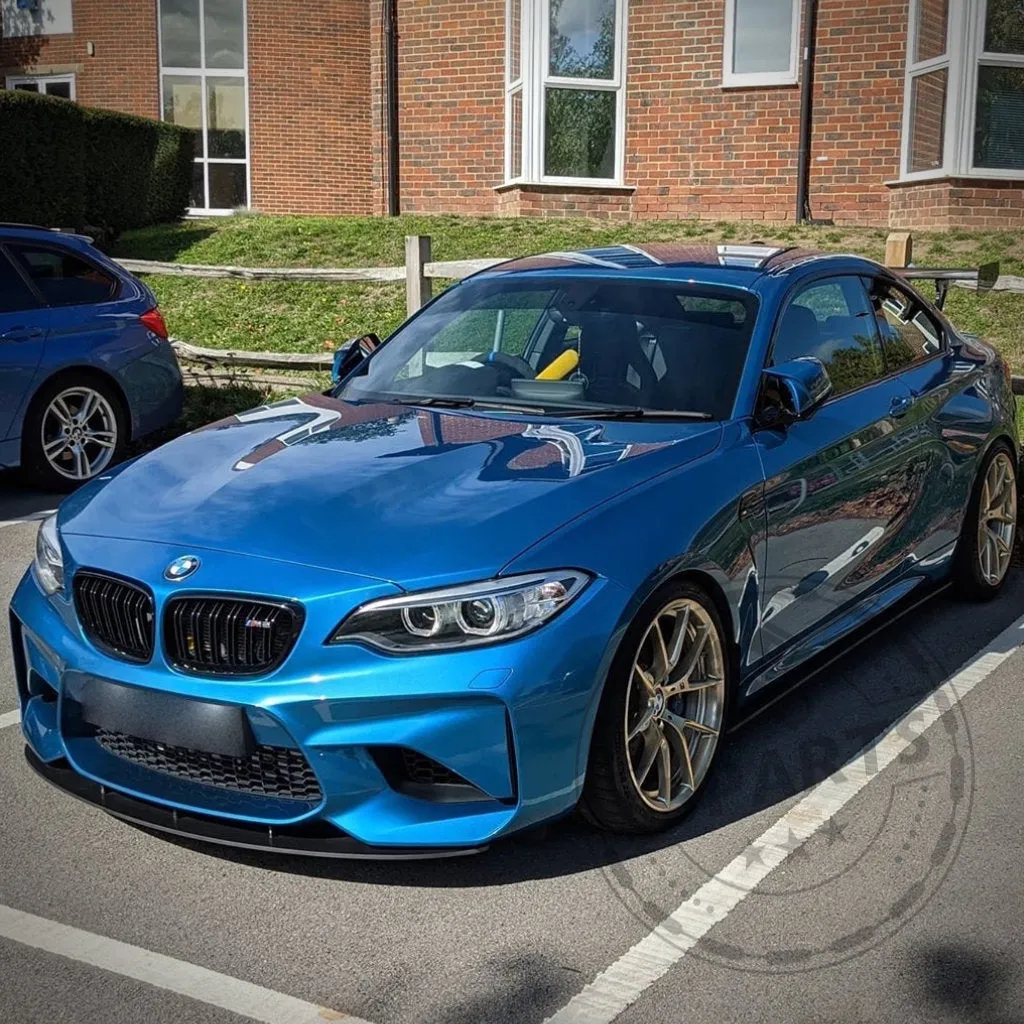 Side Skirts Kunststoff PE Mattschwarz passend für BMW F87 M2, M2 Competition, M2 CS