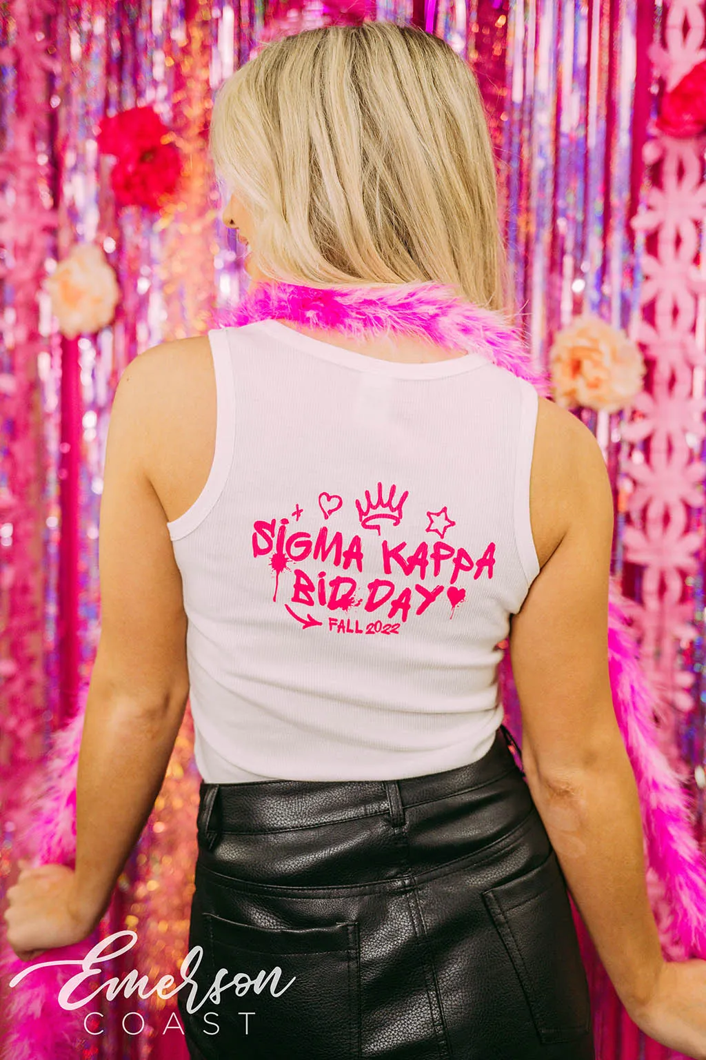 Sigma Kappa Bid Day Founders Airbrush Tank