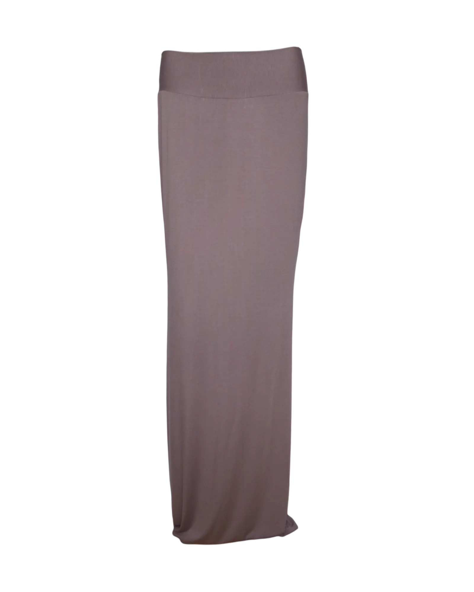 simple maxi skirt / purple mauve