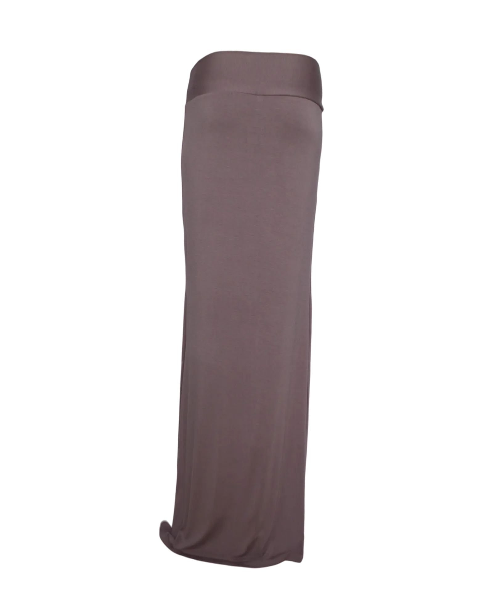simple maxi skirt / purple mauve