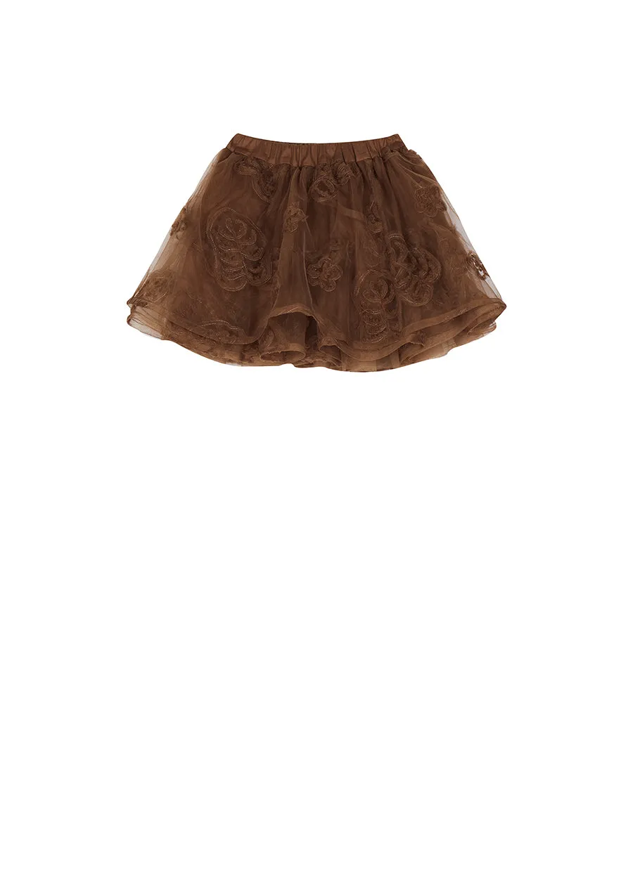 Skirt / jnby by JNBY Leafy Charm Embroidered Skirt