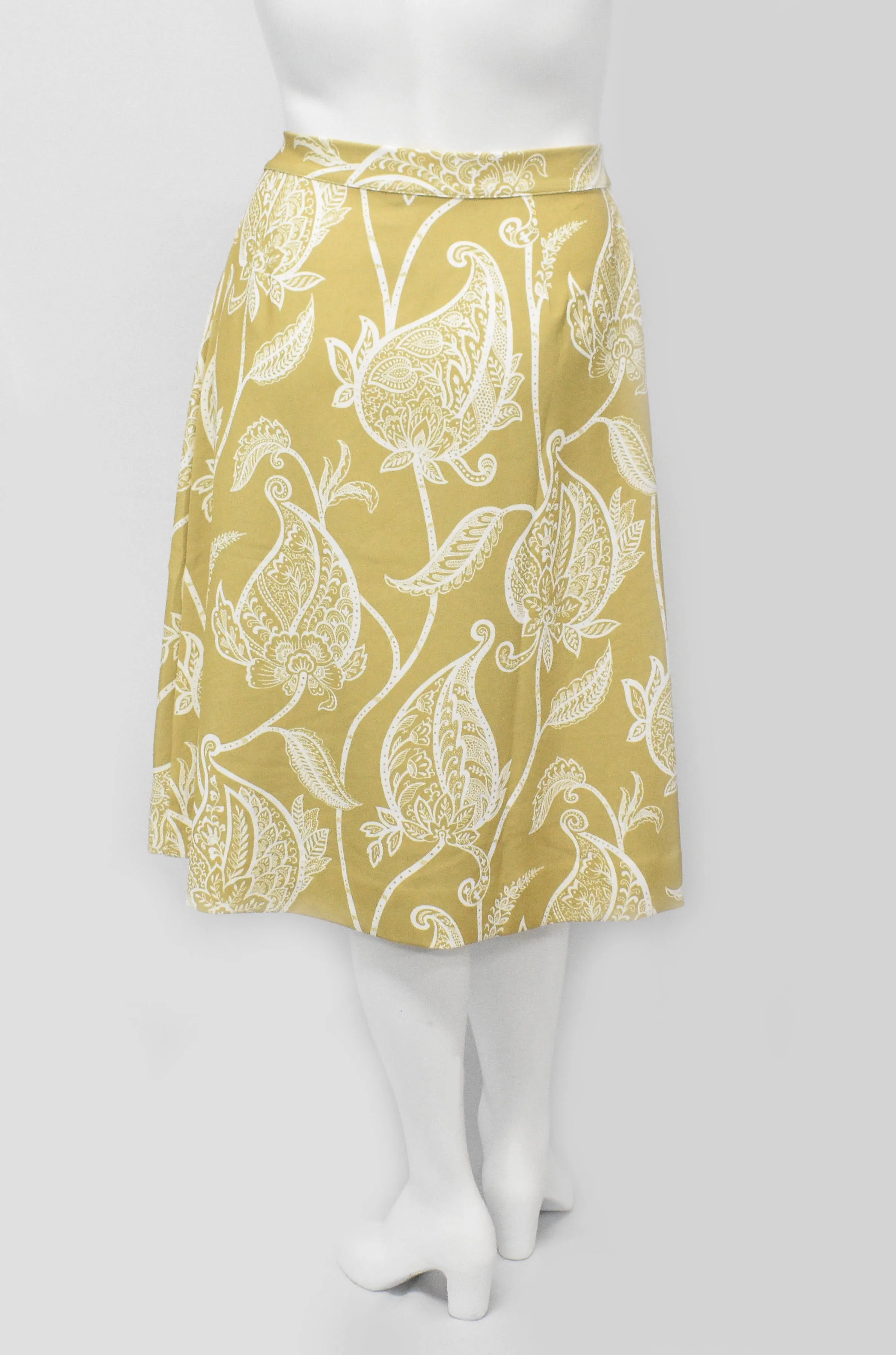 Skirt025 EVOLUTION PAISLEY BROWN