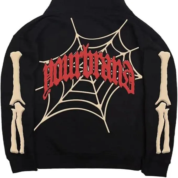 Skull Loose Hoodie