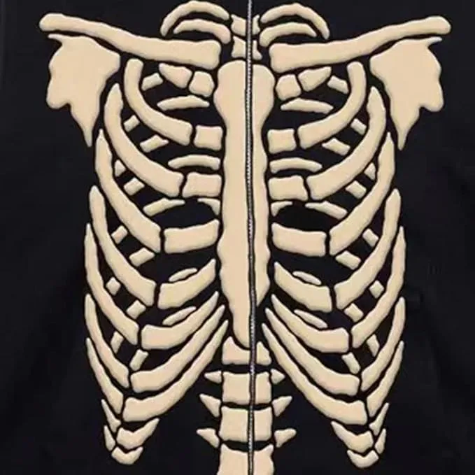 Skull Loose Hoodie