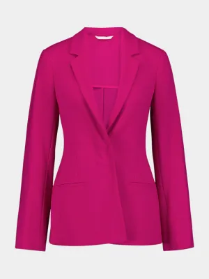 Slim Fit Blazer With Flared Sleeves