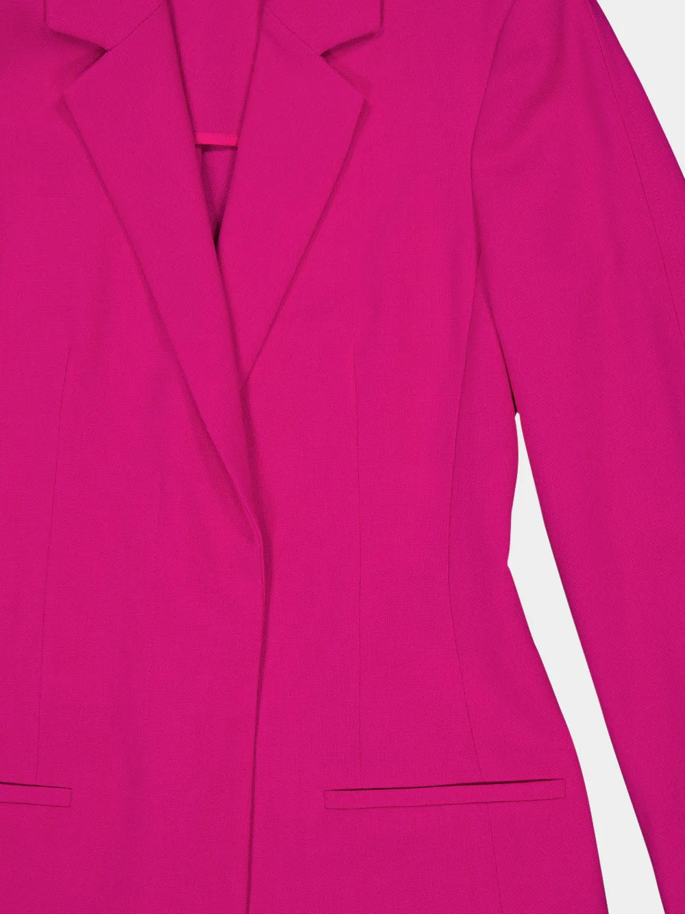 Slim Fit Blazer With Flared Sleeves