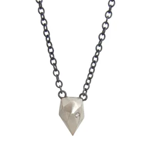 Small Fragment Necklace with Diamond
