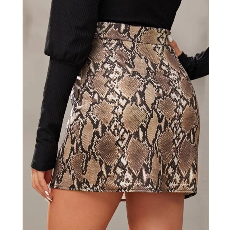 Snake Skin Skirt