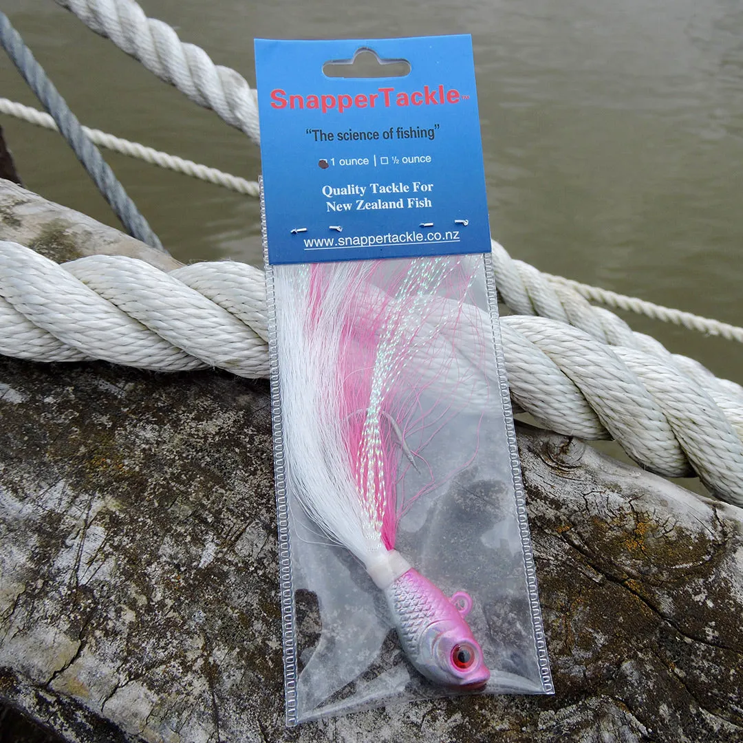 Snapper Tackle Bucktail Jig - Pink