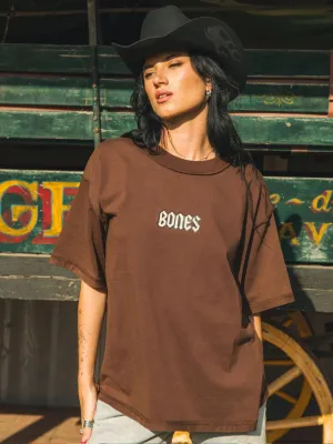 SQUEALER INVERSE TEE - WASHED BROWN