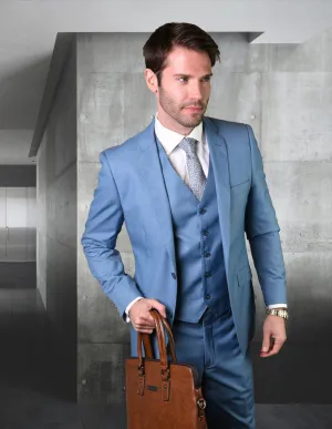 STATEMENT CLOTHING | STZV-100-STEELBLUE