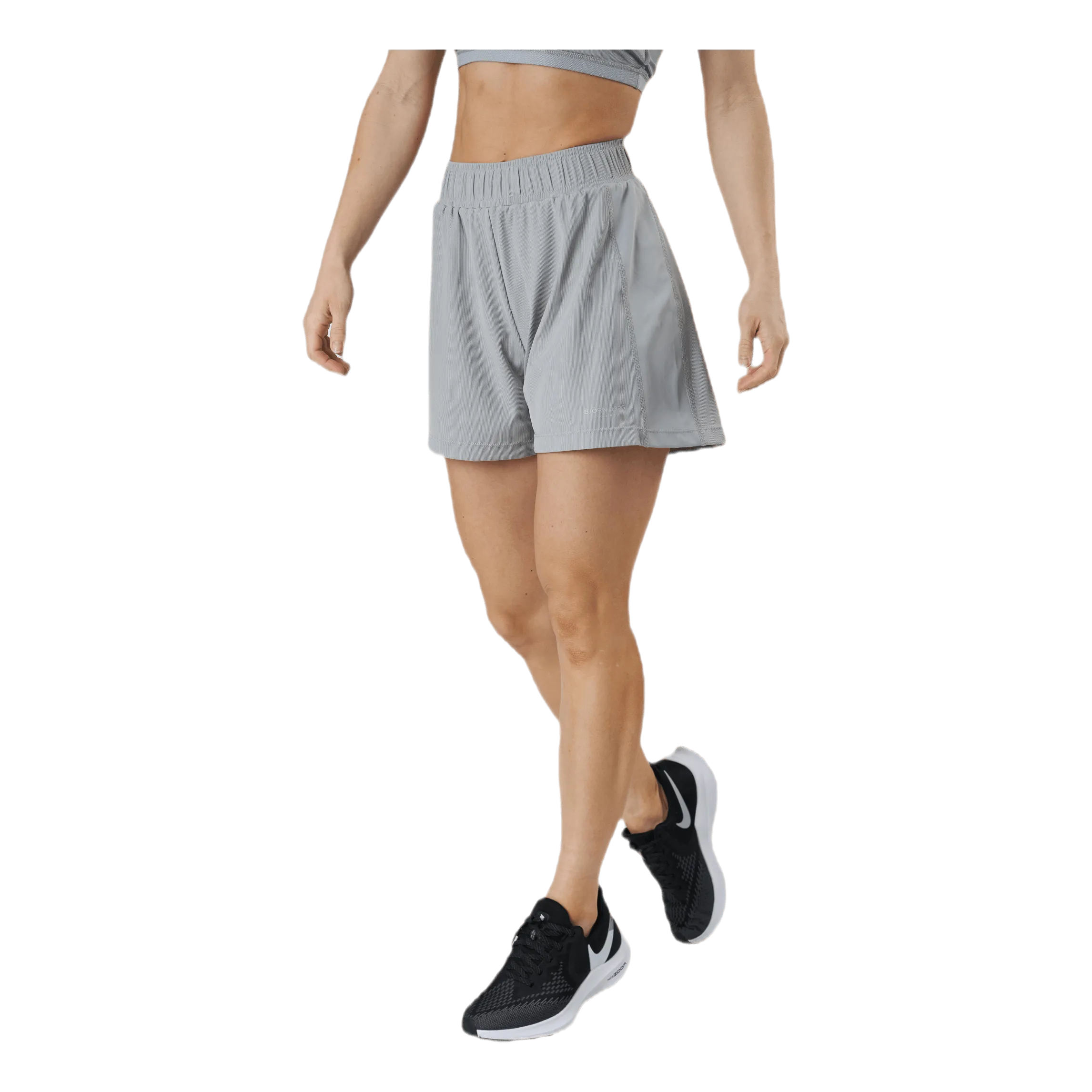 Sthlm Loose Stripe Shorts Grey