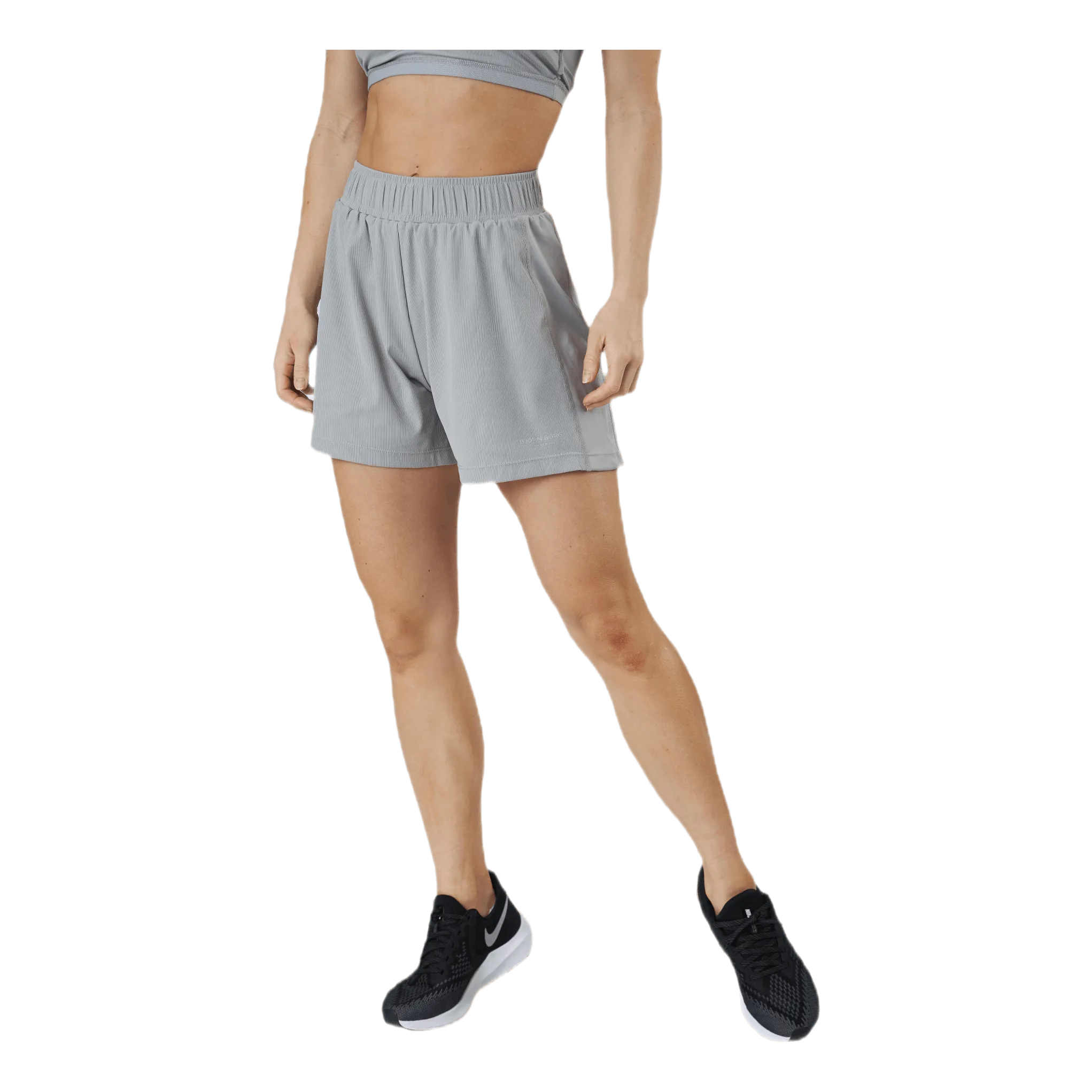 Sthlm Loose Stripe Shorts Grey