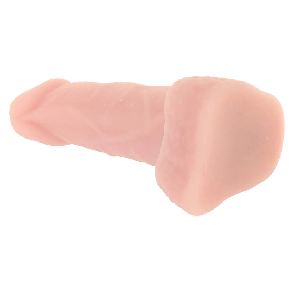 Strap U Large Bulge 6.5 Inch Packer Dildo in Light