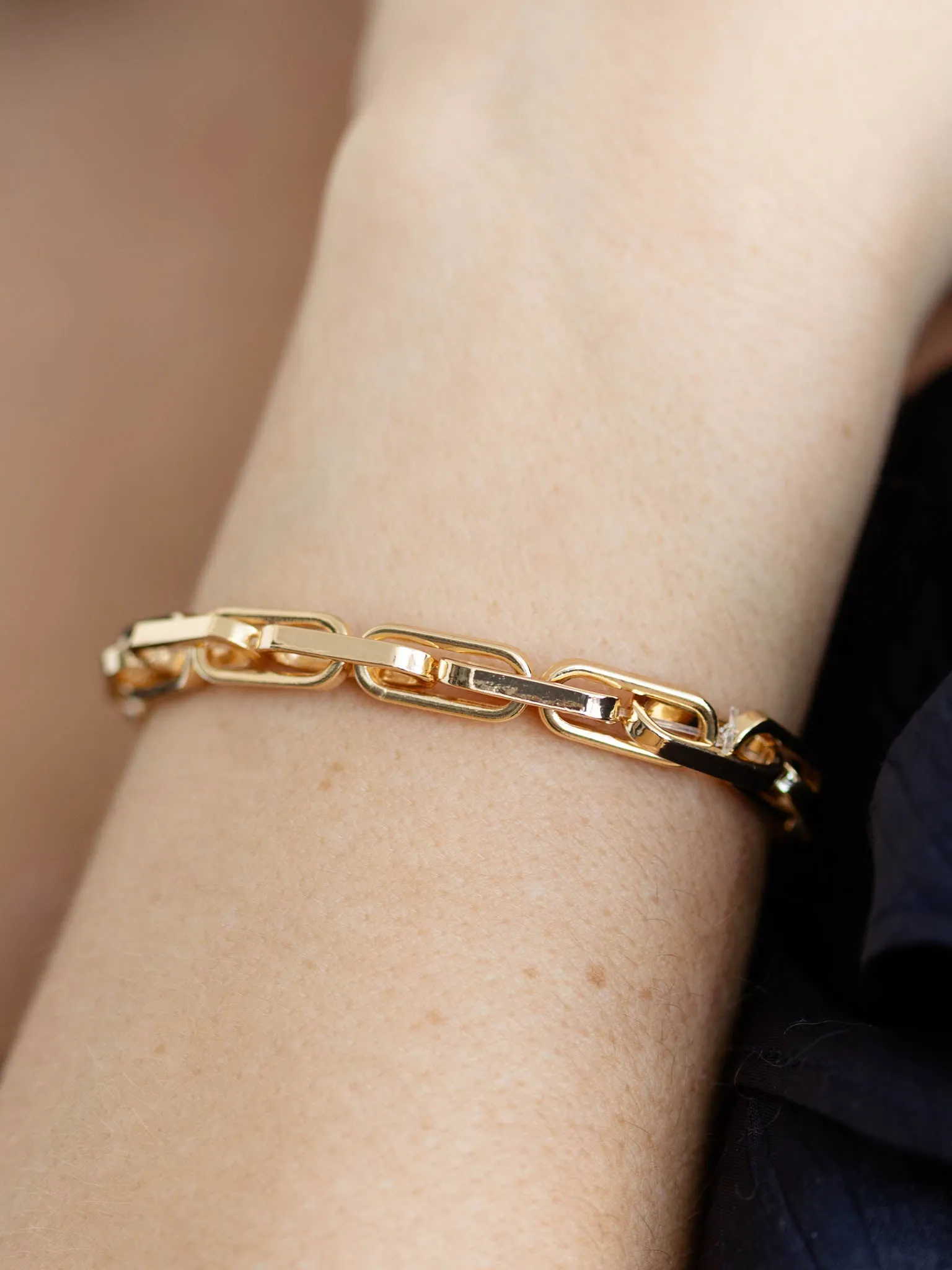 Stretch Classic Chain Link Bracelet