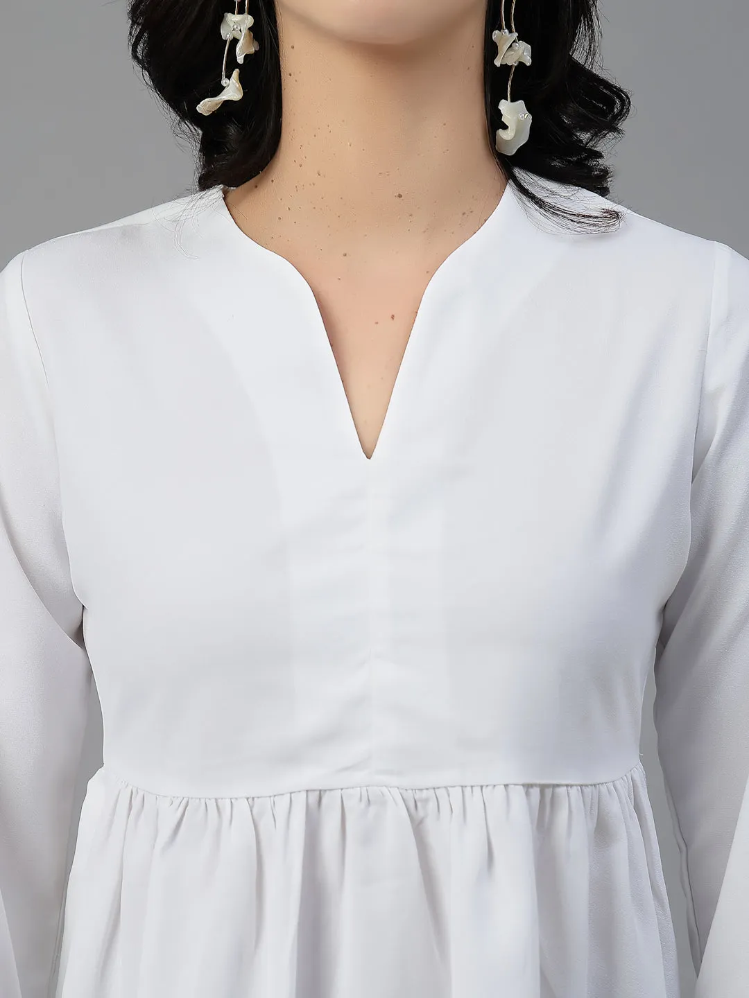 Style Quotient Women White top