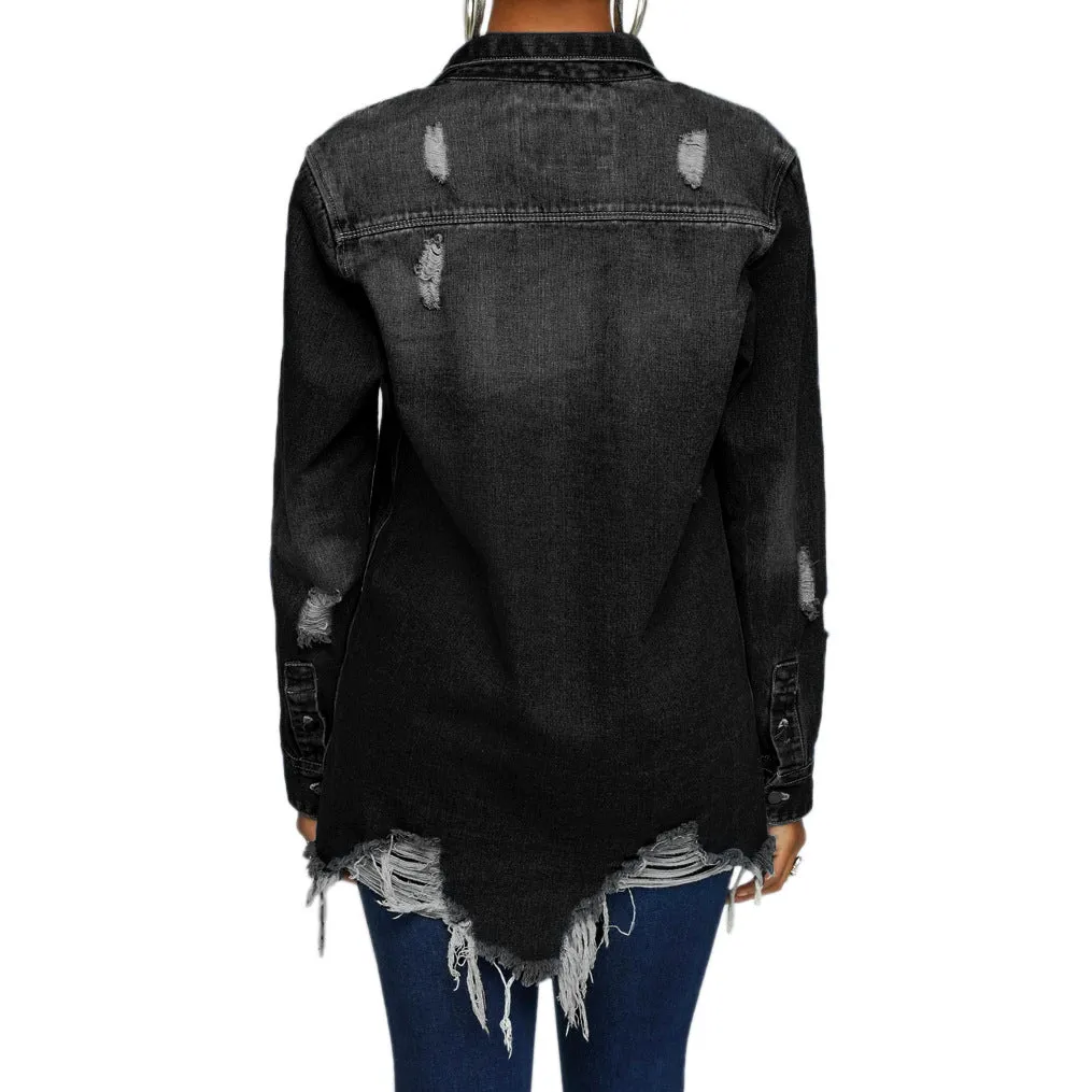 Stylish Sexy Denim Jacket for Bold and Confident Fashion