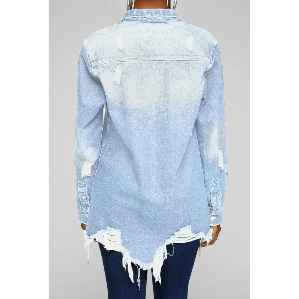 Stylish Sexy Denim Jacket for Bold and Confident Fashion