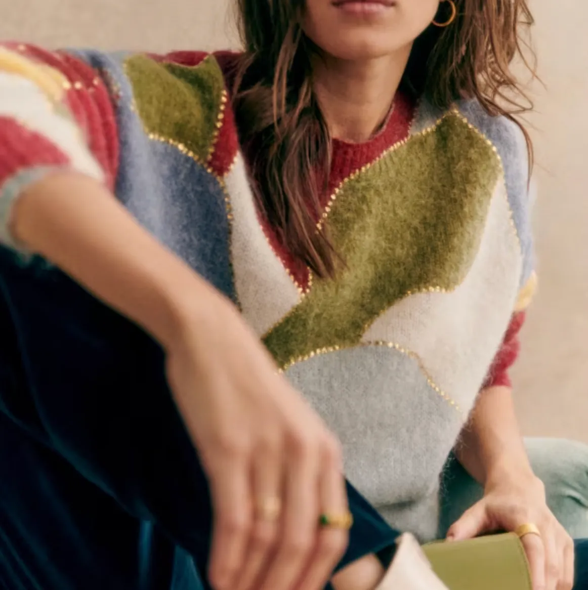 Stylish wool sweater